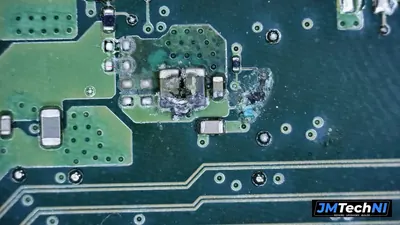 Acer Laptop – Blown Capacitors