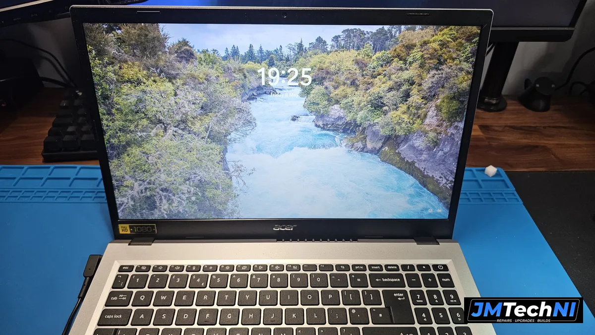 Repaired and booting into Windows