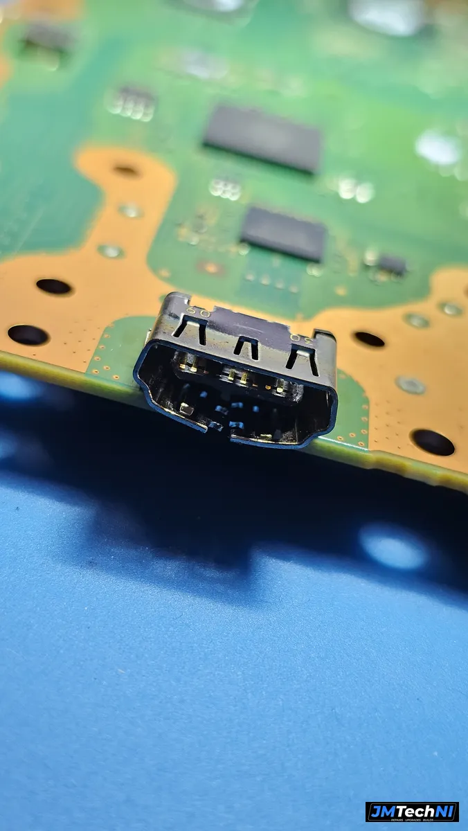 Original HDMI port on the motherboard